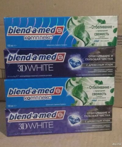 Лот: 18520545. Фото: 1. зубная паста Blend-a-Med 3D WHITE... Уход за полостью рта