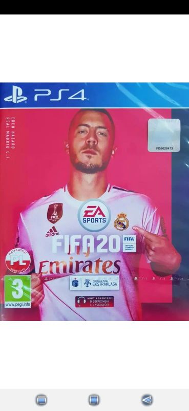 Лот: 17181972. Фото: 1. Fifa 20. Игры для консолей