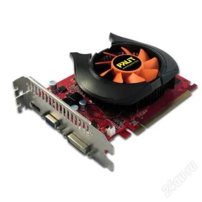 Лот: 1398091. Фото: 1. PCI-E GeForce PALIT GT240 DDRIII... Видеокарты