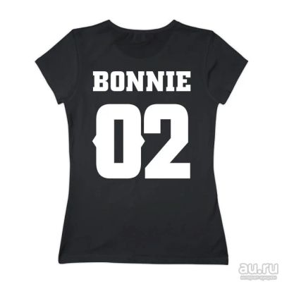 Лот: 13999099. Фото: 1. Женская футболка хлопок "Bonnie... Футболки, топы и майки