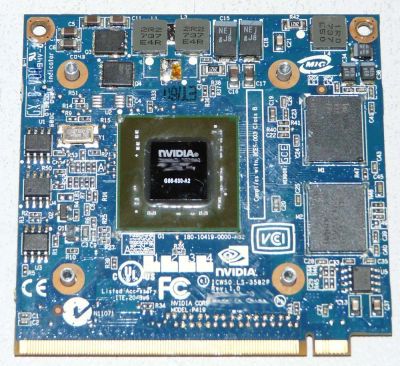 Лот: 7021954. Фото: 1. Nvidia GeForce 9300M GS 256Мб... Видеокарты