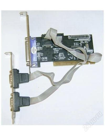 Лот: 1299051. Фото: 1. PCI IO Controller Card ST-Lab... Платы расширения, контроллеры, доп. порты