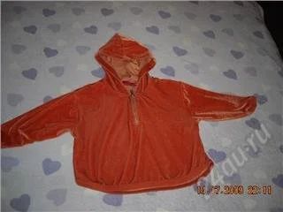 Лот: 87913. Фото: 1. кофточка оранжевая. Другое (дети растут)