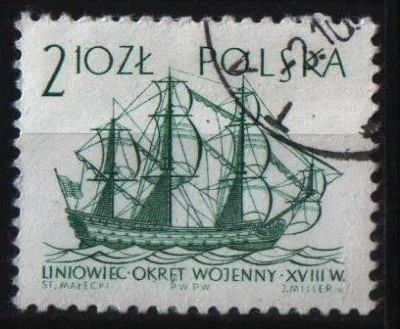 Лот: 8625745. Фото: 1. Польша - парусник - стандарт. Марки