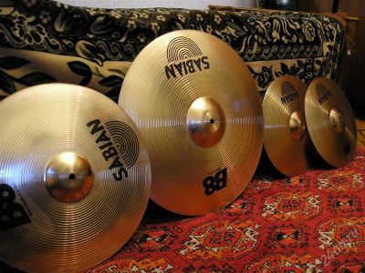 Лот: 2118780. Фото: 1. Комплект тарелок Sabian B8. Ride... Ударные