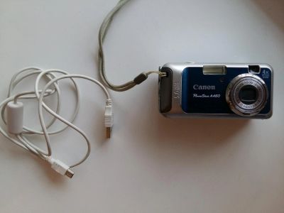 Лот: 9431375. Фото: 1. Фотоаппарат Canon Power Shot A460. Цифровые компактные