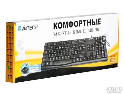 Лот: 12998986. Фото: 1. Клавиатура A4-Tech KR-750 USB... Клавиатуры и мыши