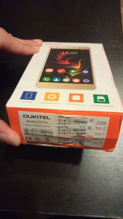 Лот: 11819492. Фото: 1. Oukitel C5 Pro с неисправным чипом... Смартфоны