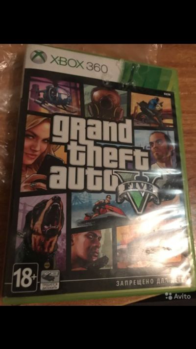 Лот: 13246417. Фото: 1. GTA V на Xbox 360. Игры для консолей