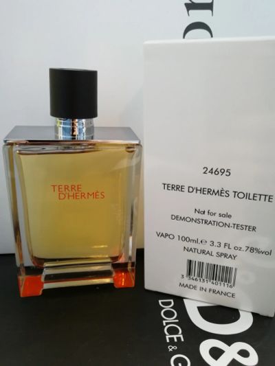 Лот: 4466023. Фото: 1. Terre d'Hermes Hermes Tester Premium. Мужская парфюмерия