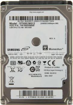 Лот: 4361244. Фото: 1. HDD для ноутбука 500Gb SATA III... Жёсткие диски (HDD)