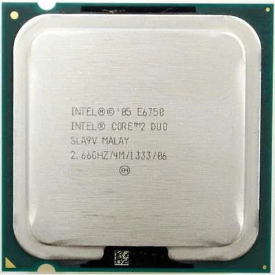 Лот: 10382048. Фото: 1. Intel Core 2 Duo E6750 Conroe... Процессоры