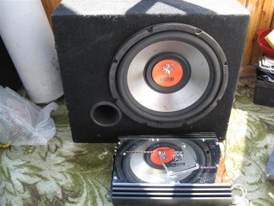 Лот: 2909535. Фото: 1. Сабвуферный комплект mystery msk-12... Сабвуферы