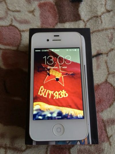 Лот: 7723409. Фото: 1. apple 4 16gb. Смартфоны