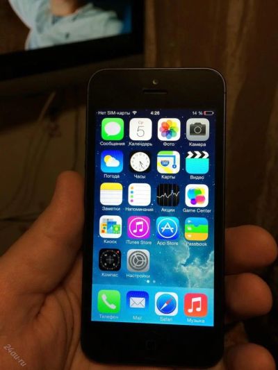 Лот: 4177667. Фото: 1. Apple iPhone 5 32 gb black. Смартфоны