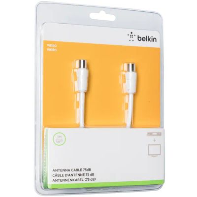 Лот: 24551625. Фото: 1. Кабель Belkin TV коаксиальный... Другое (тв и видео)