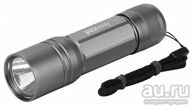 Лот: 17209005. Фото: 1. Фонарь 1LED 1W A3-L1W-3AAA чёрный... Фонарики