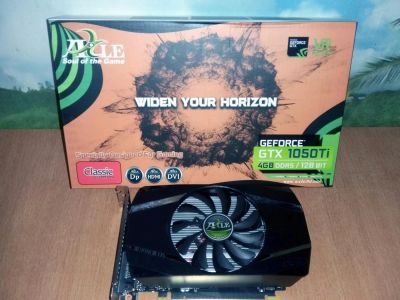 Лот: 10410959. Фото: 1. Видеокарта GeForce GTX 1050Ti... Видеокарты