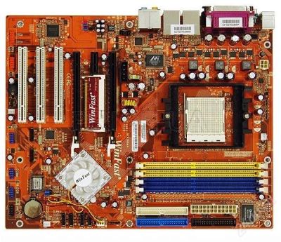 Лот: 115585. Фото: 1. Motherboard+CPU (s939). Материнские платы