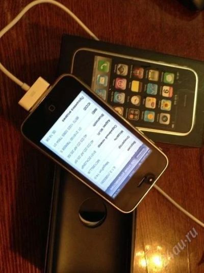 Лот: 2876433. Фото: 1. Iphone 3gs neverlock 16 gb black... Смартфоны