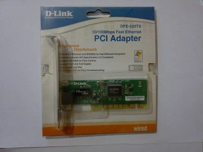 Лот: 3915089. Фото: 1. PCI Adapter D-Link DFE-520TX 10... Сетевые карты