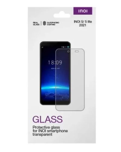 Лот: 24951173. Фото: 1. Защитное стекло для INOI 5/5 Lite... Защитные стёкла, защитные плёнки
