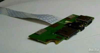 Лот: 16541864. Фото: 1. Плата USB + аудио + разъем Sim-карты... Платы расширения, контроллеры, доп. порты