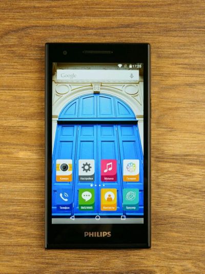 Лот: 9956031. Фото: 1. Philips s396 4g lte фронтальная... Смартфоны
