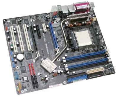 Лот: 4403300. Фото: 1. Материнская плата ASUS A8N-SLI... Материнские платы
