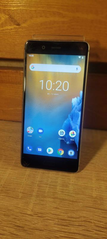 Лот: 19249392. Фото: 1. Смартфон Nokia 8 TA-1004 Кр (836... Смартфоны