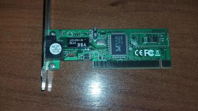 Лот: 9824304. Фото: 1. Сетевая PCI карта - ACORP L100S. Платы расширения, контроллеры, доп. порты
