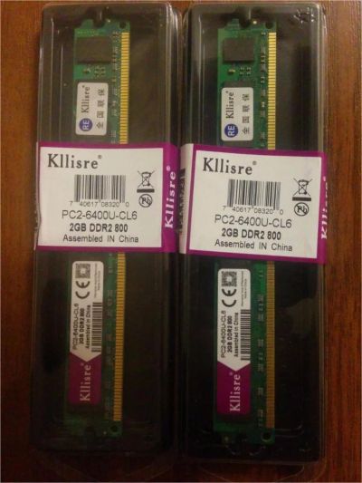 Лот: 10268077. Фото: 1. DDR2 800 Kllisre 2Gb только для... Оперативная память