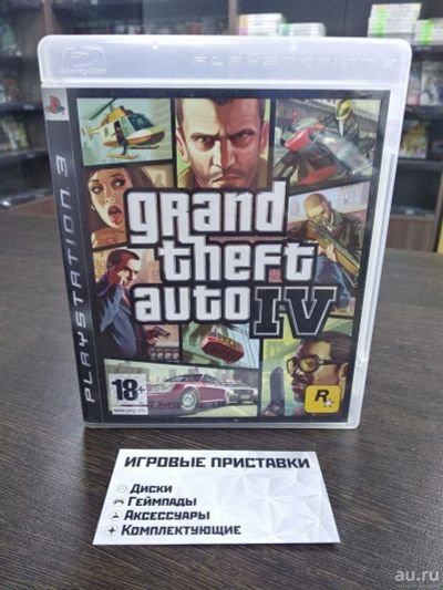 Лот: 16372284. Фото: 1. Grand Theft Auto 4. GTA IV. Лицензионный... Игры для консолей