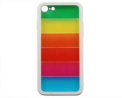 Лот: 20888017. Фото: 1. Чехол iPhone 7/8/SE 2020 Rainbow... Чехлы, бамперы