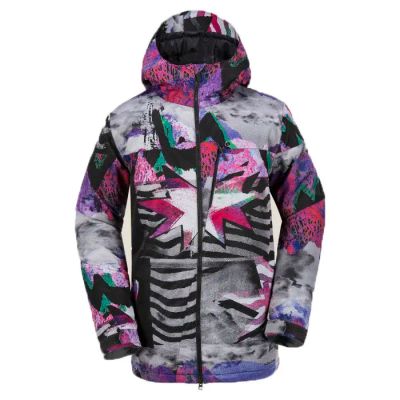 Лот: 12235352. Фото: 1. Сноубордическая КУРТКА M VOLCOM... Зимняя спортивная одежда