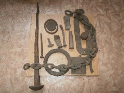 Лот: 4983240. Фото: 1. Всякие штуки с раскопок одним... Другое (коллекционирование, моделизм)