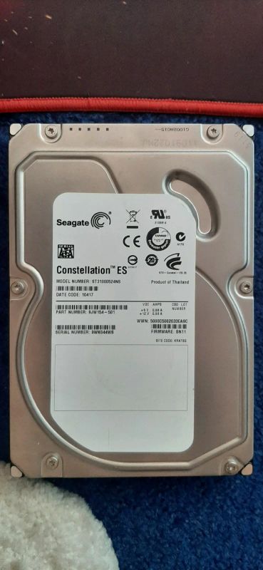 Лот: 17881242. Фото: 1. Жесткий диск Seagate Constellation... Жёсткие диски (HDD)