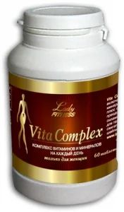 Лот: 7996432. Фото: 1. Lady Fitness Vita Complex, 60... Спортивное питание, витамины