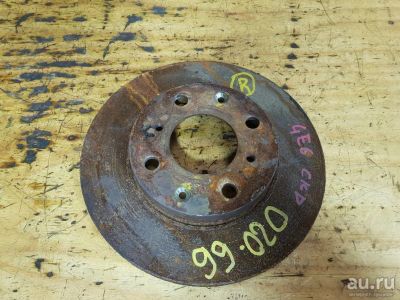 Лот: 18536994. Фото: 1. Тормозной диск Honda Fit GE6 L13A... Тормозная система