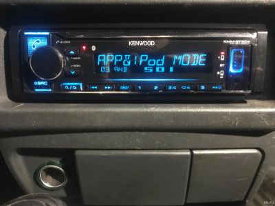 Лот: 13231347. Фото: 1. Kenwood KMM-BT304 процессорная... Автомагнитолы