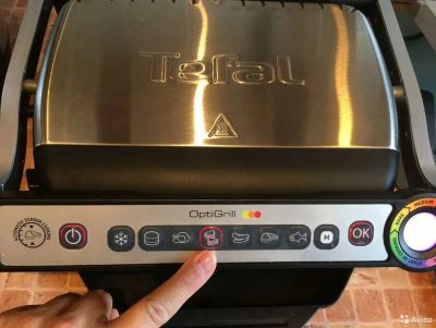 Лот: 17090231. Фото: 1. Гриль Tefal Optic Grill. Кухонная