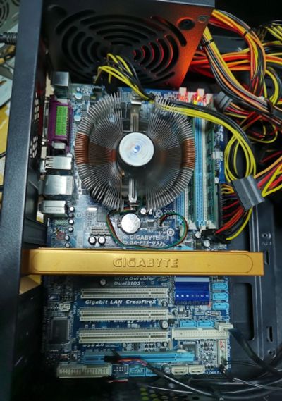 Лот: 16769481. Фото: 1. Материнская плата LGA1156 c процессором... Материнские платы