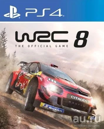 Лот: 15924480. Фото: 1. WRC 8. Игра для PS4 (Русская версия... Игры для консолей