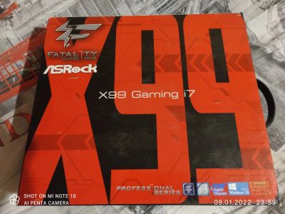 Лот: 18456617. Фото: 1. Asrock x99 gaming i7. Материнские платы