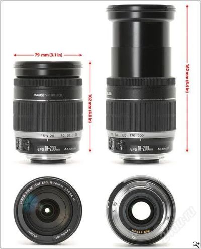 Лот: 1403341. Фото: 1. Объектив Canon EF-S 18-200 f/3... Объективы