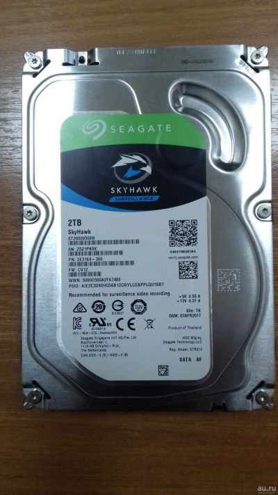 Лот: 12817273. Фото: 1. Жесткий диск 2TB Seagate 5900... Жёсткие диски (HDD)