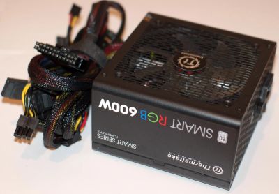 Лот: 21100748. Фото: 1. Thermaltake Smart RGB 600W. Корпуса, блоки питания