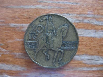 Лот: 21082146. Фото: 1. Монеты Европы. Чехия 20 крон 2000... Европа