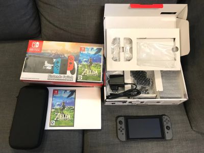 Лот: 15213083. Фото: 1. Nintendo Switch The Legend of... Игровые приставки, консоли