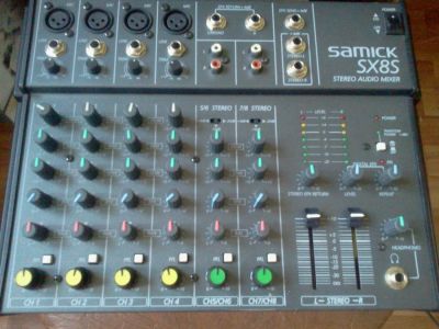 Лот: 7358547. Фото: 1. SAMiCK - SX8S Микшер Пульт. Микшеры, предусилители, микрофонные эффекты